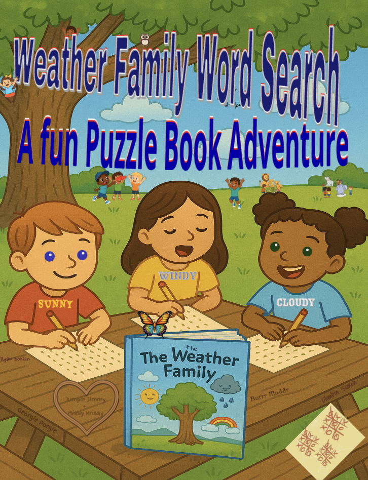 Weather Family Word Search cover